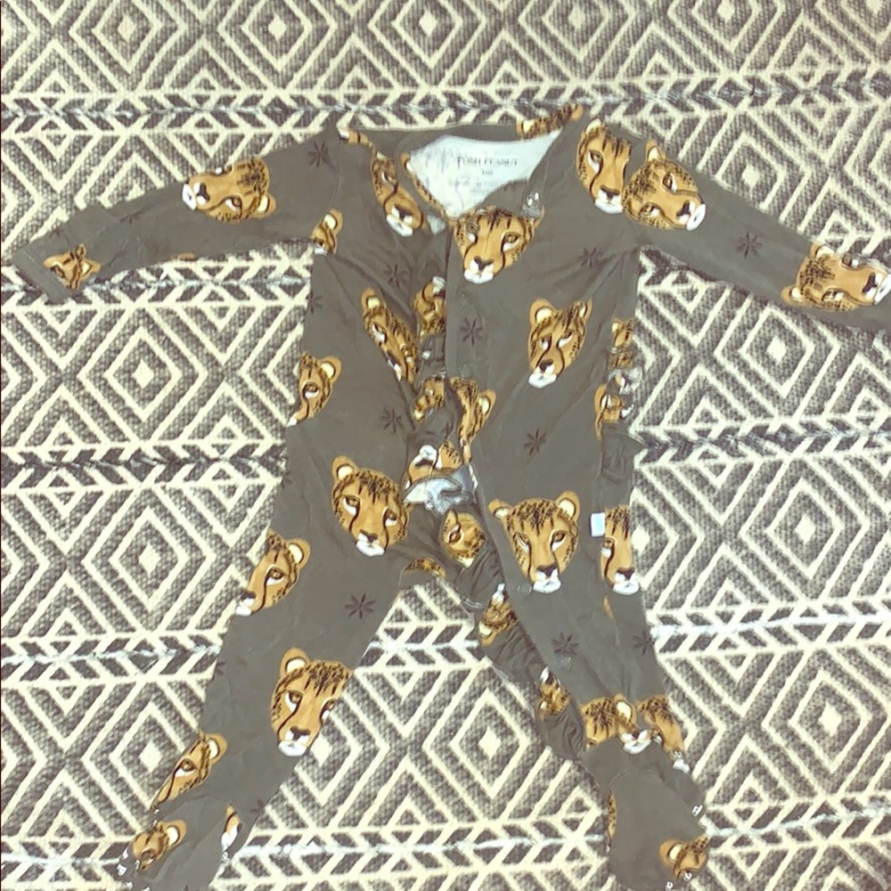Posh peanut long sleeve onesie